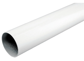 Shower Rod Tube 1" x 6' White
