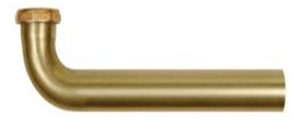 Waste Bend 1 1/2" x 18" 17 Gauge Heavy Duty