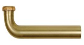 Waste Bend 1 1/2" x 24" 17 Gauge Heavy Duty