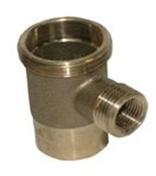 Washing Machine Tee 1 1/2" Slip 3/4 MIP x 1/2 FIP