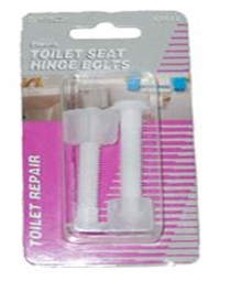 Toilet Seat Hinge Bolts 2/Pk