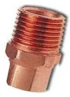 Copper x Male Adapter