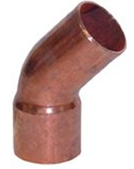 Copper 45 Degree Street Elbow