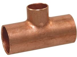 Copper Reducing Tee