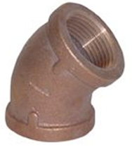 Brass 45 Degree Elbow