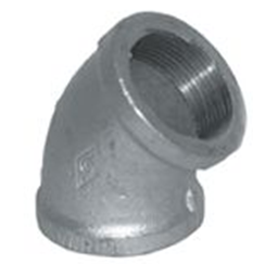 Galvanized 45 Degree Elbow