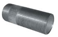 Galvanized Running Nipple 2" x 6"