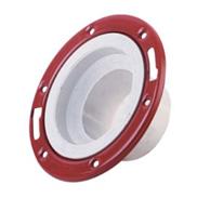 PVC Adjustable Closet Floor Flange W/Ring