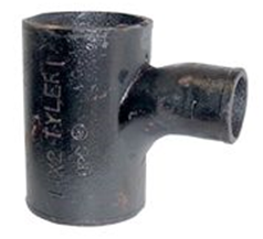 No Hub Tee 4" x 2"