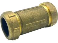 Dresser Coupling Brass Long