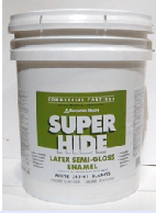 Benjamin Moore Bone White Latex Semi Gloss 5 Gal.