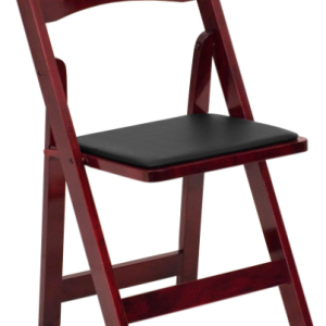 CHAIR/FOLDING RESIN MAHOGANY