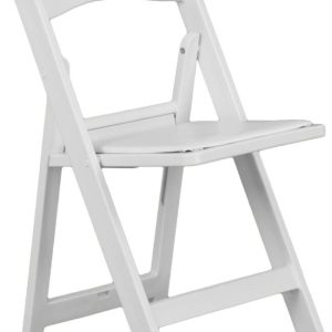 CHAIR/FOLDING RESIN WHITE