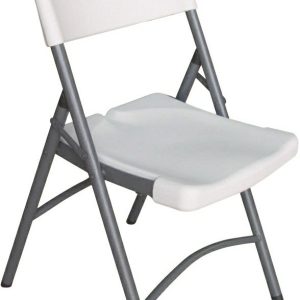 CHAIR/FOLDING-BLOW MOLDED WHITE