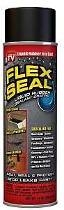 Flex Seal FSR20 Rubberized Spray Coating, Black, 14 oz, Can
