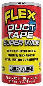 TAPE DUCT FLEX GRAY 7.5INX20FT