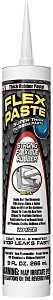 Flex Paste PFSWHTR10 Rubberized Adhesive, White, 9 oz, Cartridge