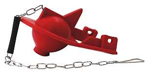 Keeney K835-95 Toilet Flapper, For: Kohler Toilets and Rectangular Flush Valves with Shark Fin Style Flapper