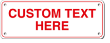 CUSTOM SPRINKLER SIGN