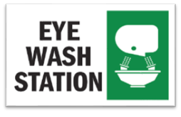 EYE WASH STATION SIGN