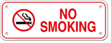 NO SMOKING SIGN