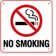 NO SMOKING SIGN