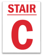 STAIR C SIGN