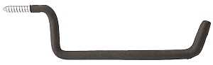 National Hardware 2122BC N112-024 Ladder Hook, 30 lb, Steel, Black