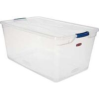 Sterilite Ultra 16288006 Storage Basket, 2 cu-ft Capacity, Plastic, White