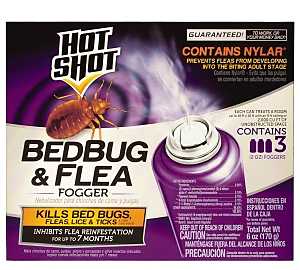 Hot Shot HG-95911 Bed Bug and Flea Fogger, 2000 cu-ft Coverage Area, White